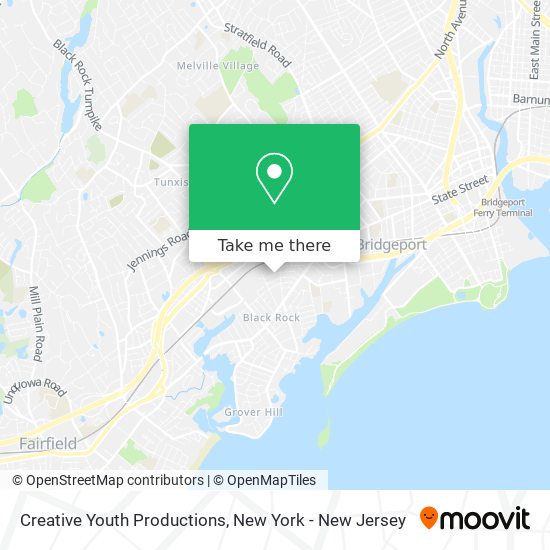 Creative Youth Productions map