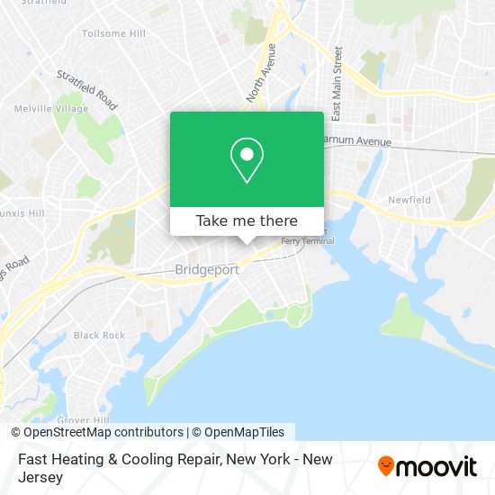 Mapa de Fast Heating & Cooling Repair