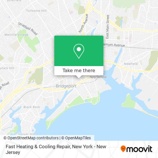 Fast Heating & Cooling Repair map