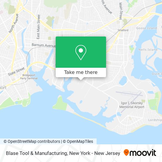 Mapa de Blase Tool & Manufacturing