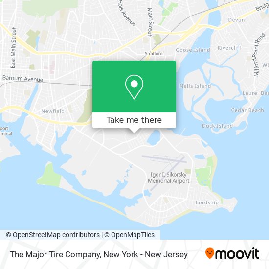 Mapa de The Major Tire Company