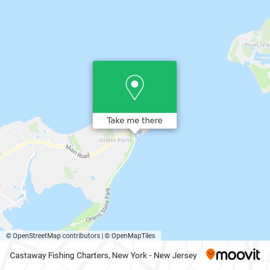 Mapa de Castaway Fishing Charters