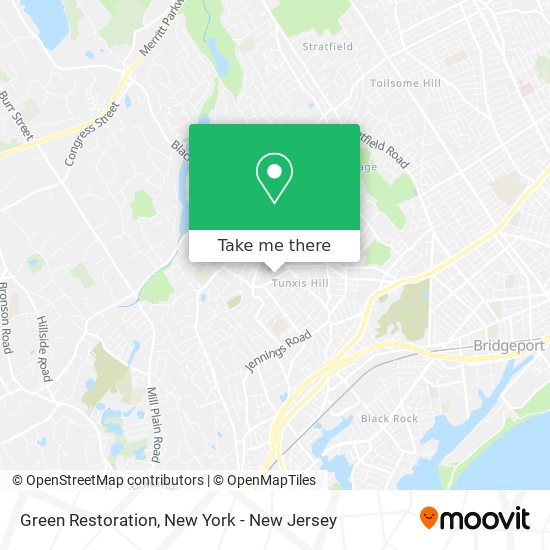 Green Restoration map