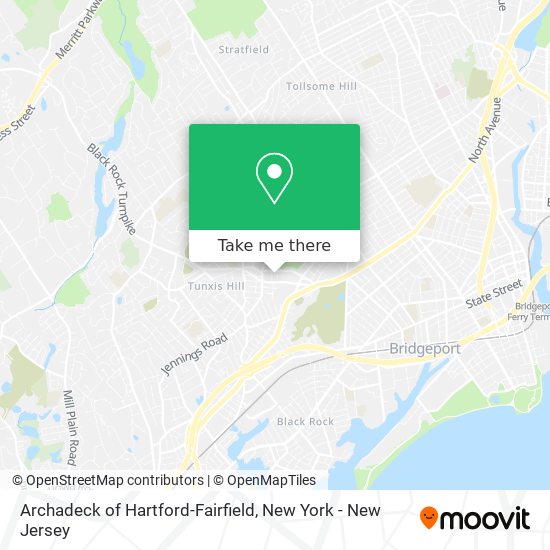 Mapa de Archadeck of Hartford-Fairfield