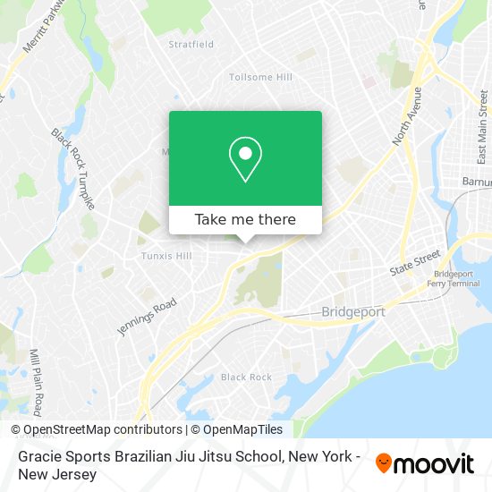 Mapa de Gracie Sports Brazilian Jiu Jitsu School