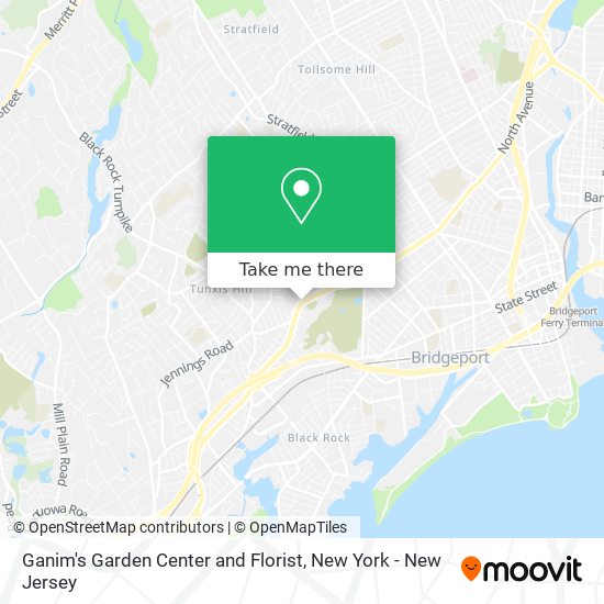 Mapa de Ganim's Garden Center and Florist