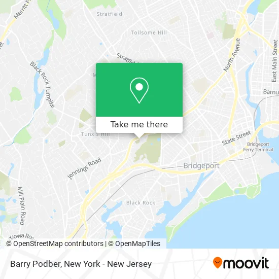 Barry Podber map