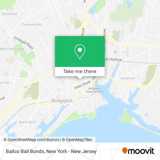 Bailco Bail Bonds map