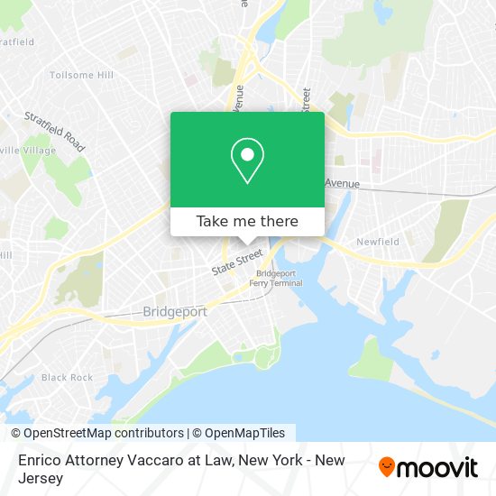 Enrico Attorney Vaccaro at Law map