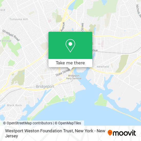 Westport Weston Foundation Trust map