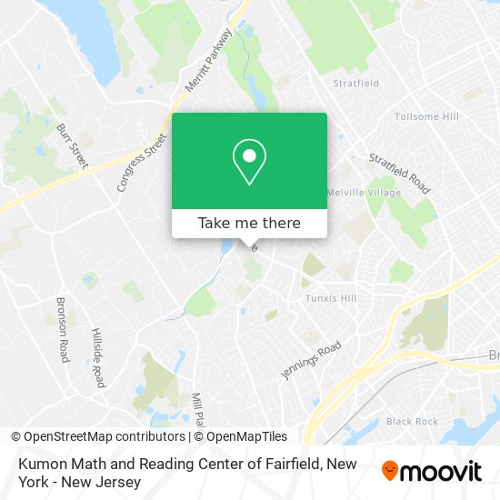 Mapa de Kumon Math and Reading Center of Fairfield