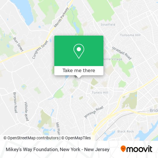 Mapa de Mikey's Way Foundation