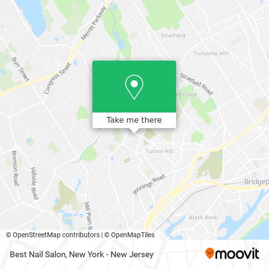 Best Nail Salon map