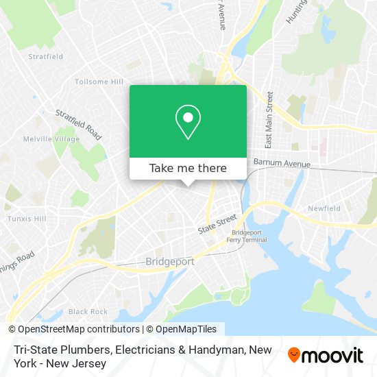 Tri-State Plumbers, Electricians & Handyman map