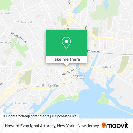 Mapa de Howard Evan Ignal Attorney