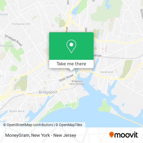 MoneyGram map