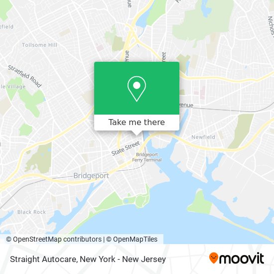 Straight Autocare map