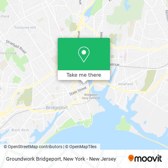 Mapa de Groundwork Bridgeport