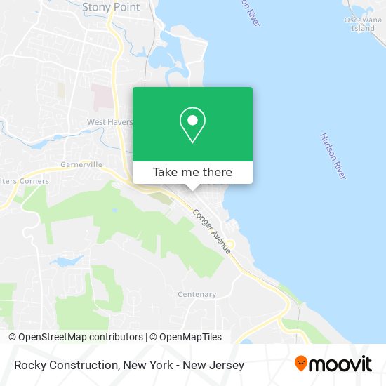 Rocky Construction map
