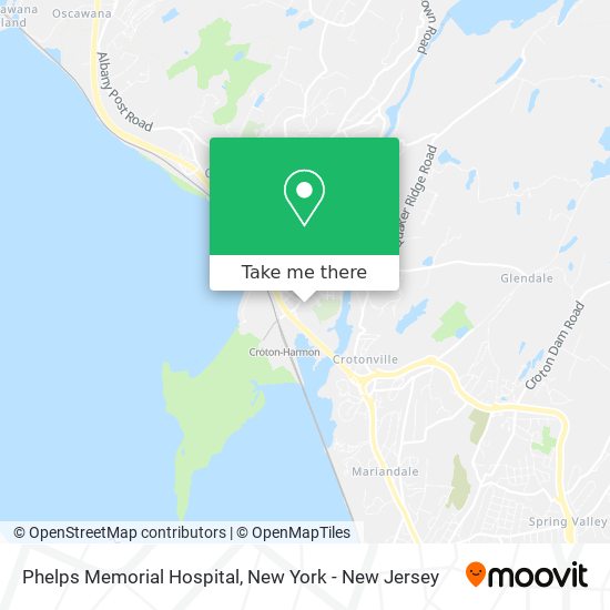 Phelps Memorial Hospital map