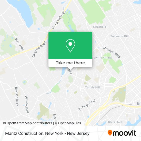 Mantz Construction map