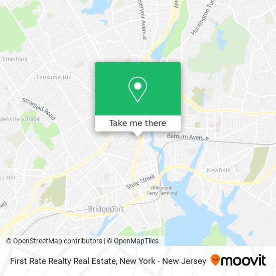 First Rate Realty Real Estate map