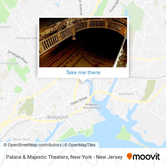 Mapa de Palace & Majestic Theaters