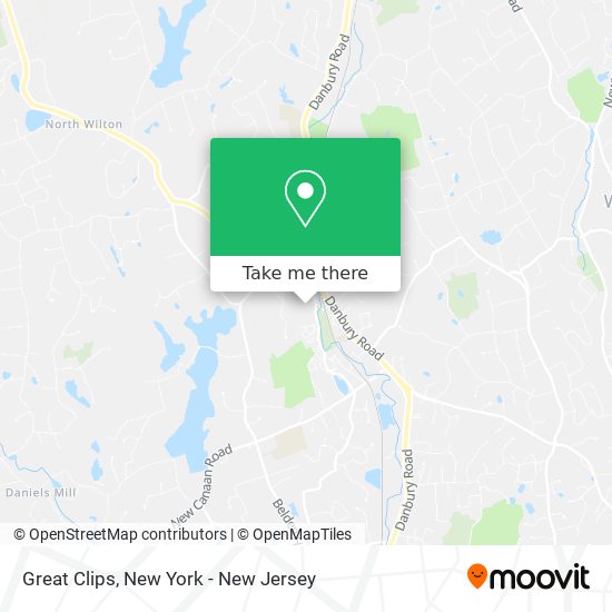 Great Clips map