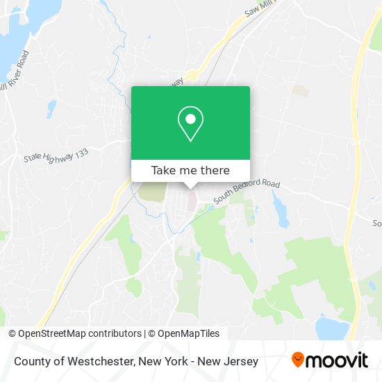 Mapa de County of Westchester