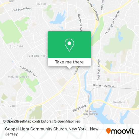 Mapa de Gospel Light Community Church