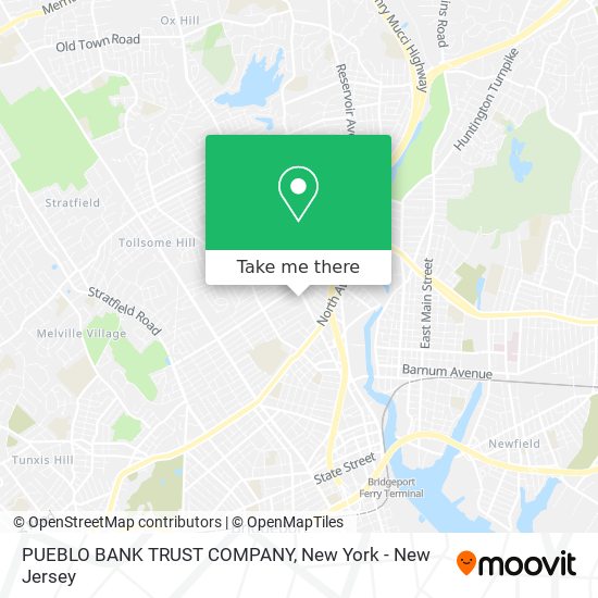 Mapa de PUEBLO BANK TRUST COMPANY