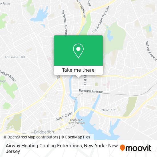 Airway Heating Cooling Enterprises map