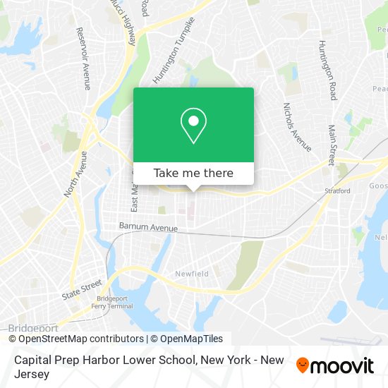 Mapa de Capital Prep Harbor Lower School