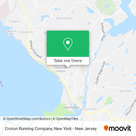 Mapa de Croton Running Company