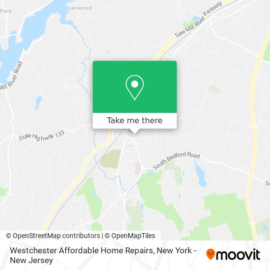 Westchester Affordable Home Repairs map