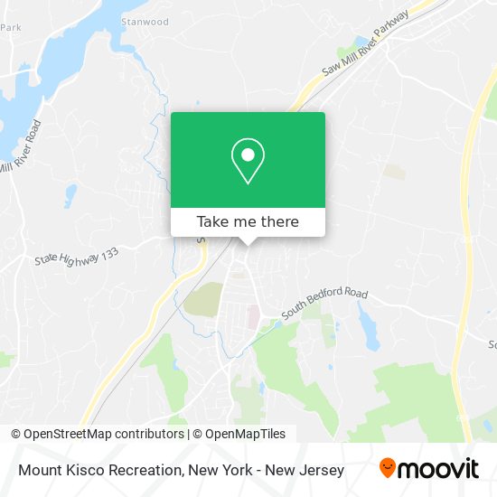 Mount Kisco Recreation map