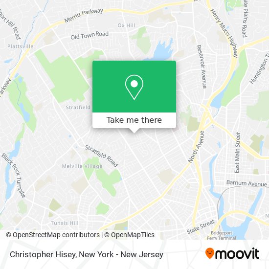 Christopher Hisey map