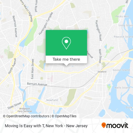 Mapa de Moving Is Easy with T