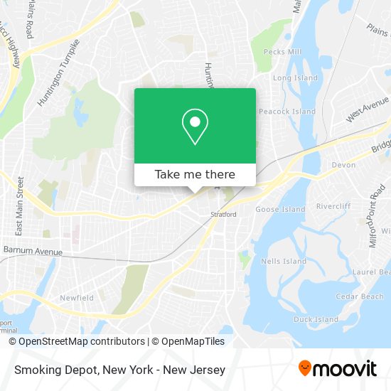 Smoking Depot map