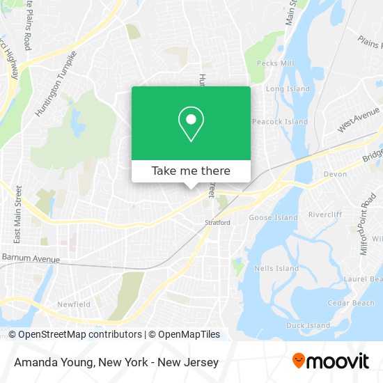 Amanda Young map