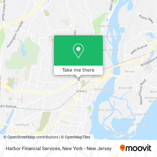 Harbor Financial Services map