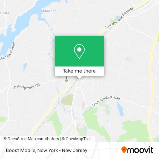 Boost Mobile map