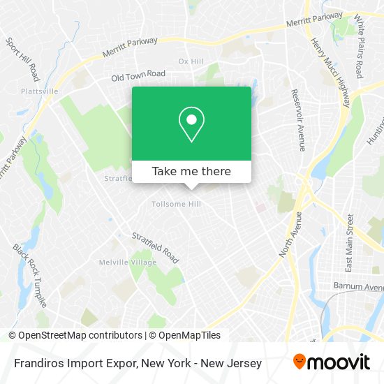 Frandiros Import Expor map