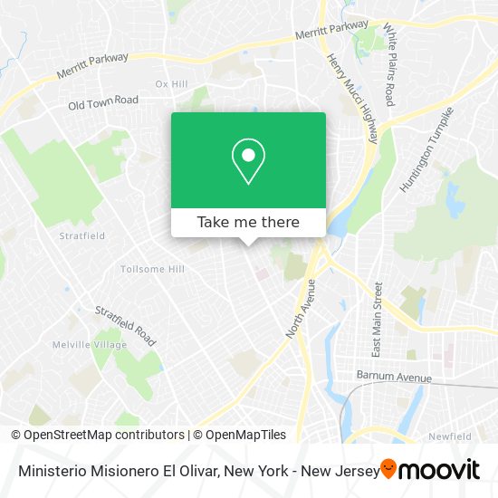 Mapa de Ministerio Misionero El Olivar