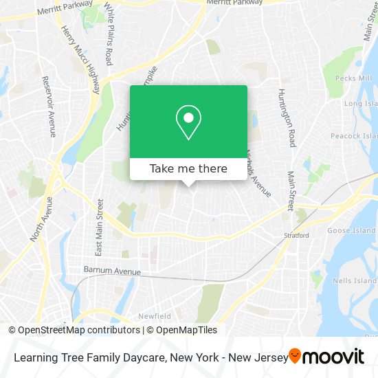 Learning Tree Family Daycare map