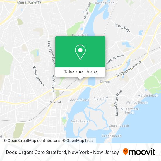 Docs Urgent Care Stratford map