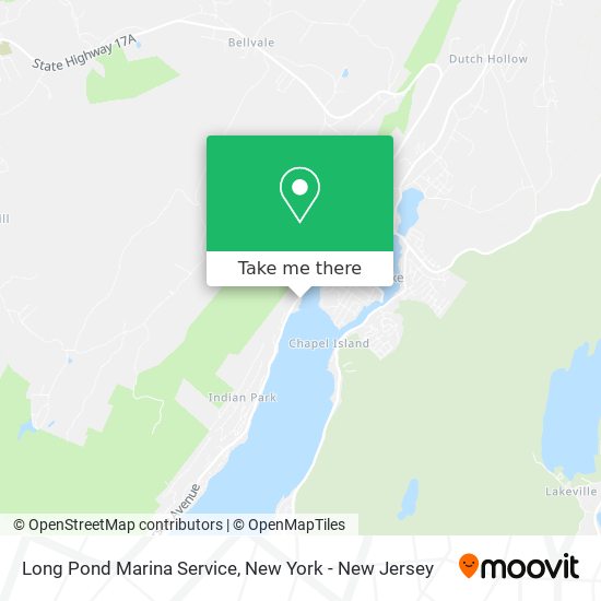 Mapa de Long Pond Marina Service