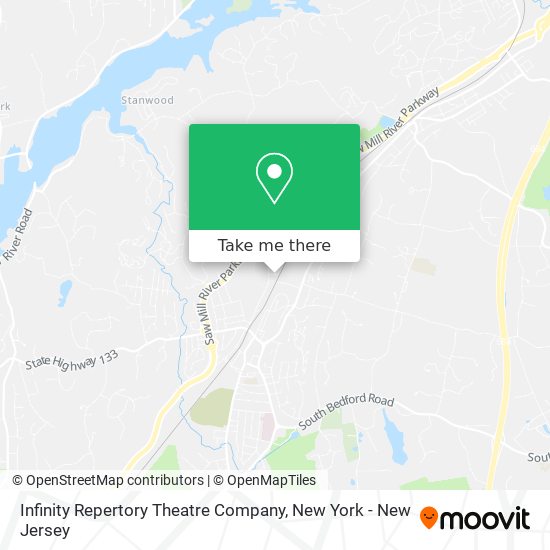 Infinity Repertory Theatre Company map