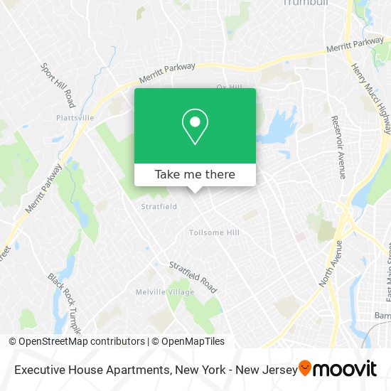 Executive House Apartments map