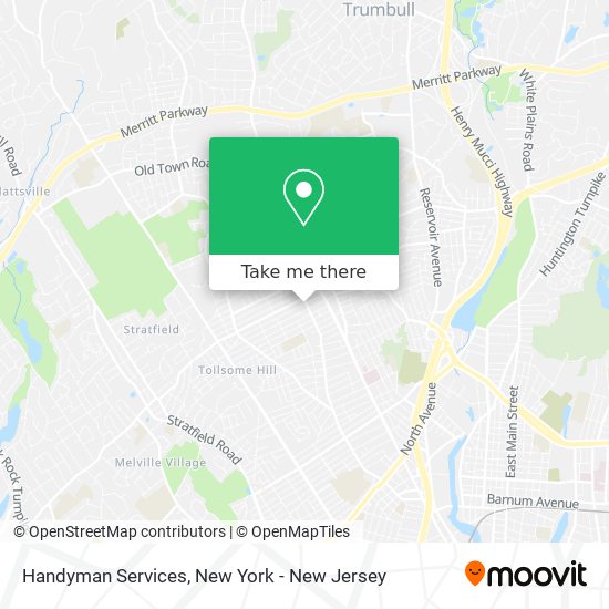 Handyman Services map